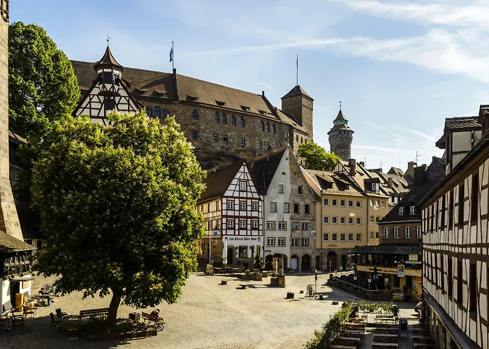 酒店 Burghotel Stammhaus 纽伦堡